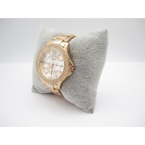 Women Style & Co Quartz WR Analog 35mm Round Watch (H390) "New Battery" - Picture 4 of 9